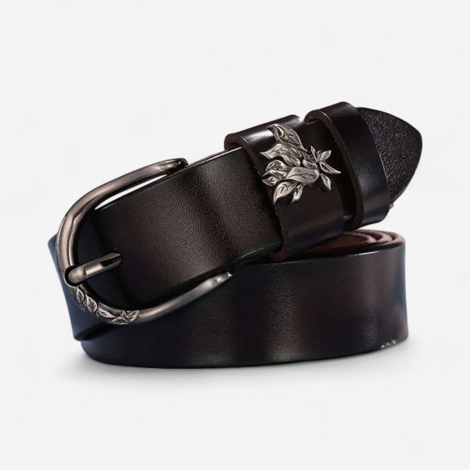 Maison de la Ceinture Noir / 95cm Ceinture cuir femme – Elyra