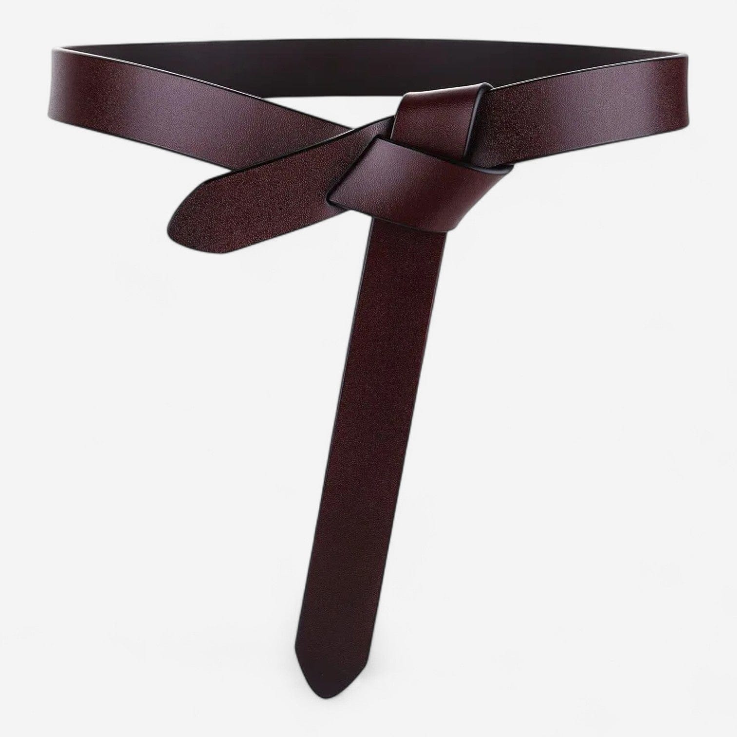 Maison de la Ceinture Café / 120cm Ceinture cuir femme – Ilyana