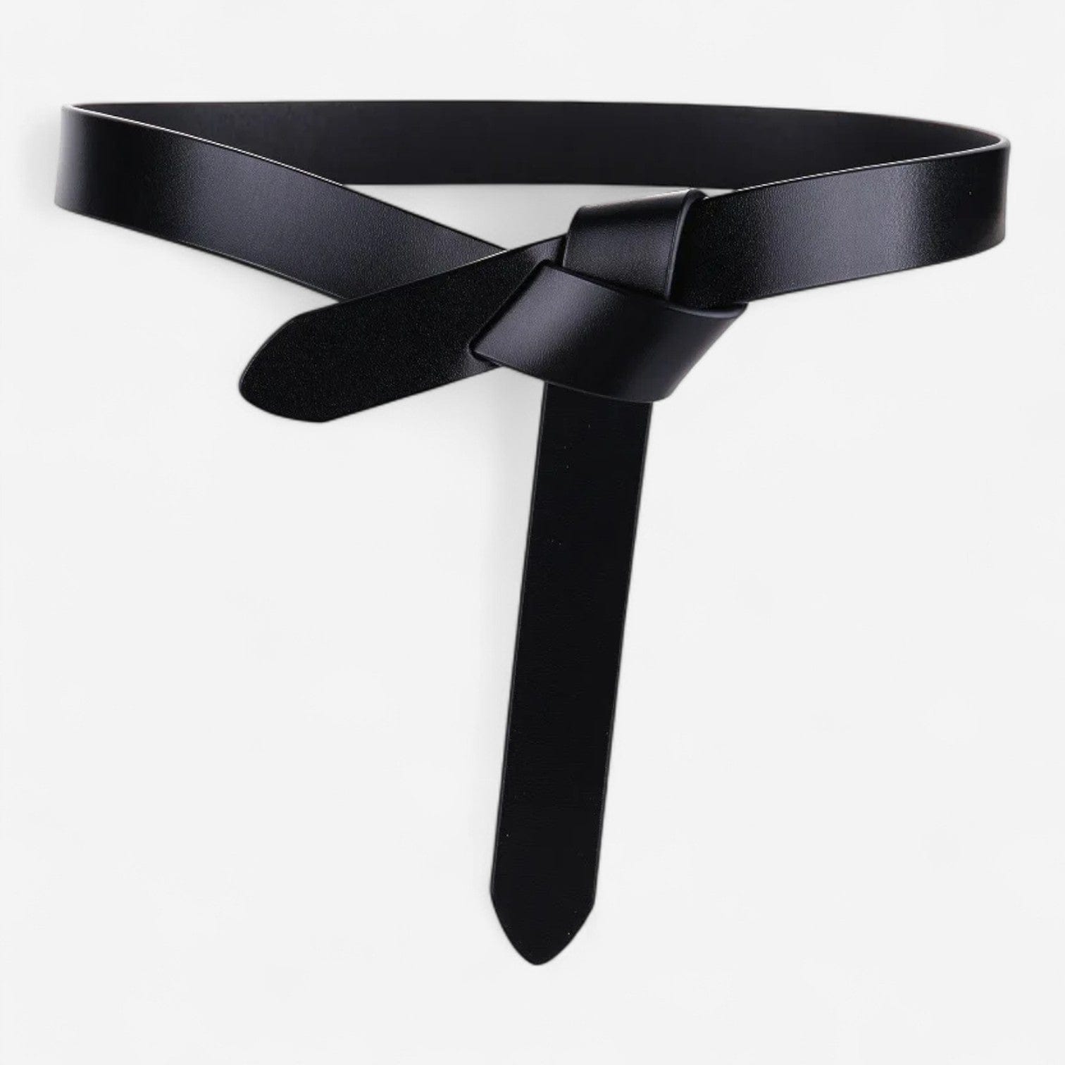 Maison de la Ceinture Noir / 120cm Ceinture cuir femme – Ilyana