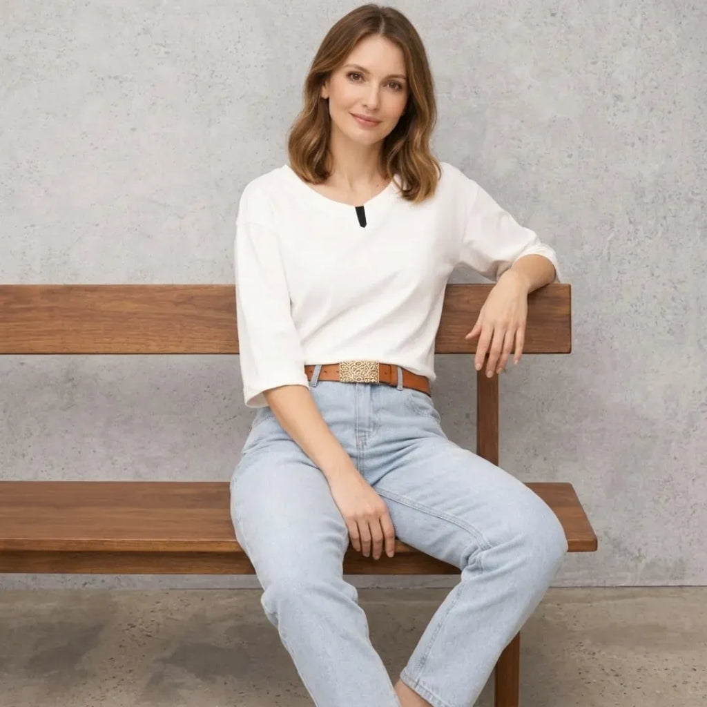 Maison de la Ceinture Ceinture cuir femme – Loryn