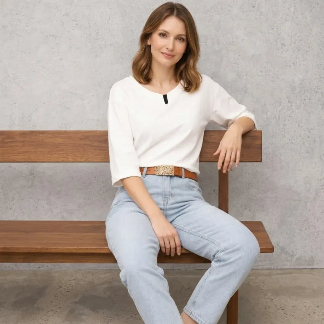 Maison de la Ceinture Ceinture cuir femme – Loryn