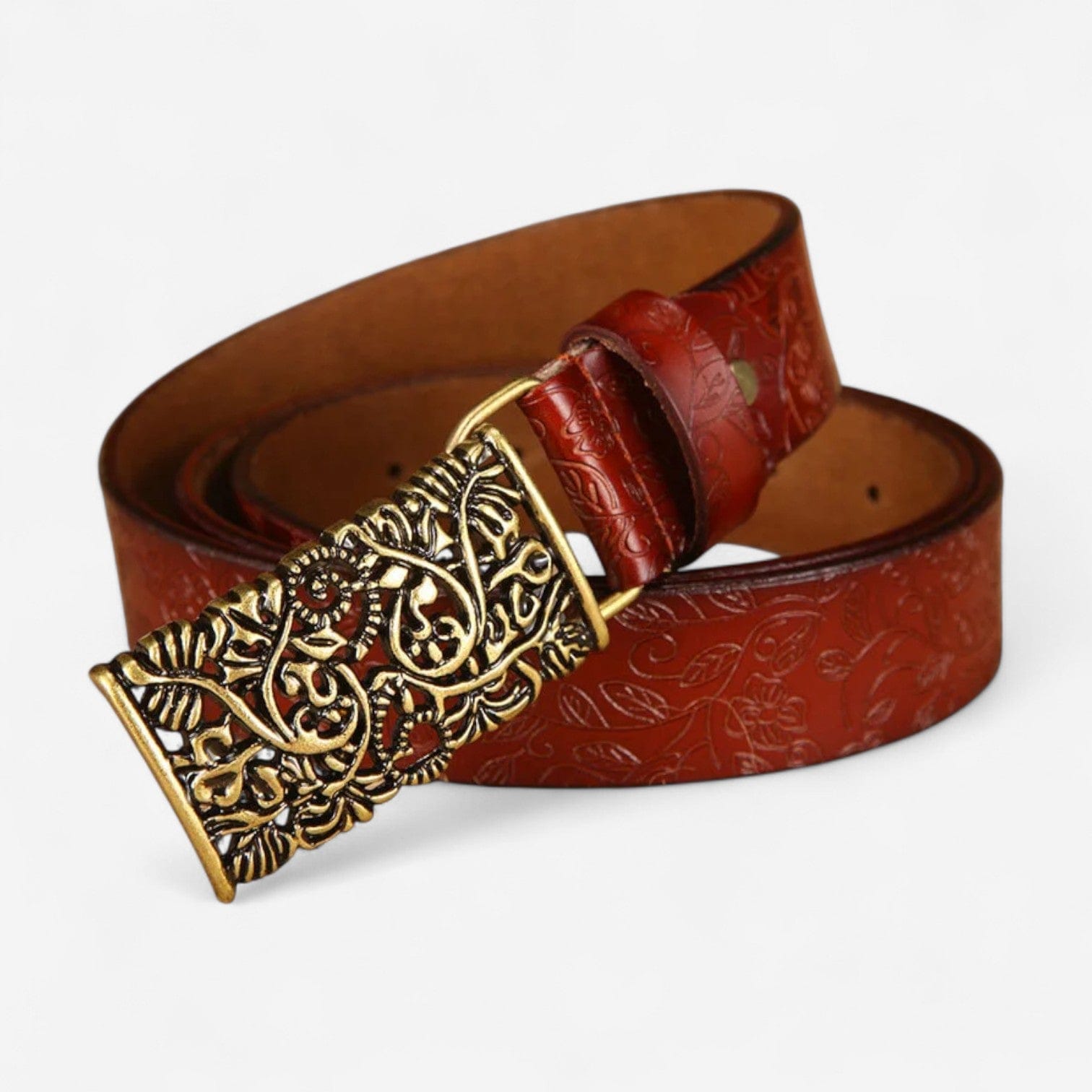 Maison de la Ceinture Marron / 95cm Ceinture cuir femme – Loryn