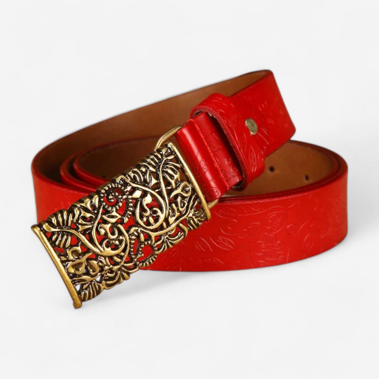 Maison de la Ceinture Rouge / 95cm Ceinture cuir femme – Loryn