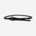Maison de la Ceinture Noir / 100cm Ceinture cuir femme – Lunea