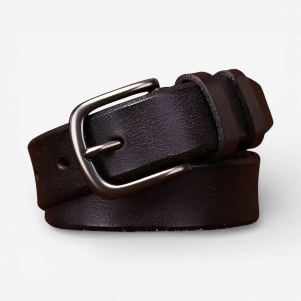 Maison de la Ceinture Noir / 90cm Ceinture cuir femme – Maéva