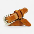 Maison de la Ceinture Marron / 100cm Ceinture cuir femme - Maïra