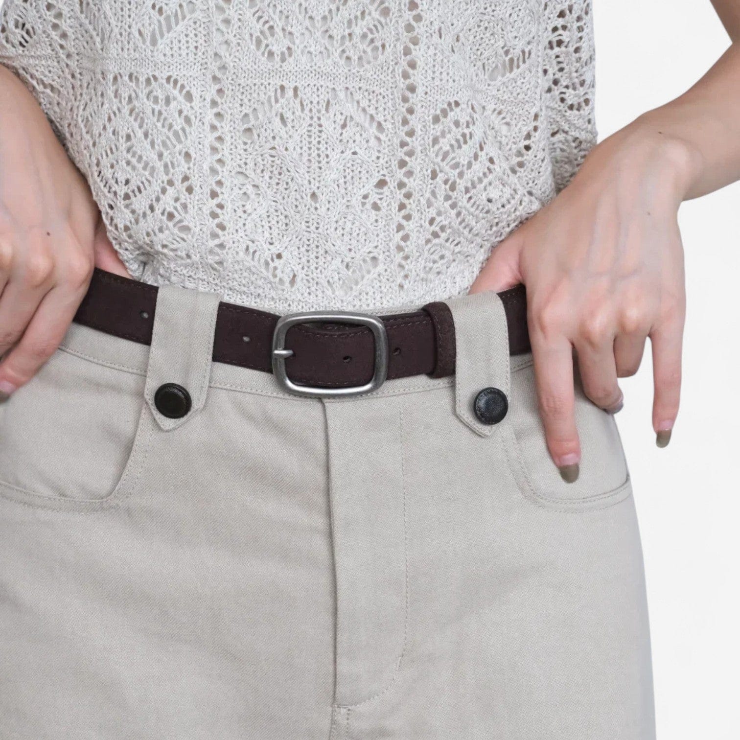 Maison de la Ceinture Ceinture cuir femme – Marlen