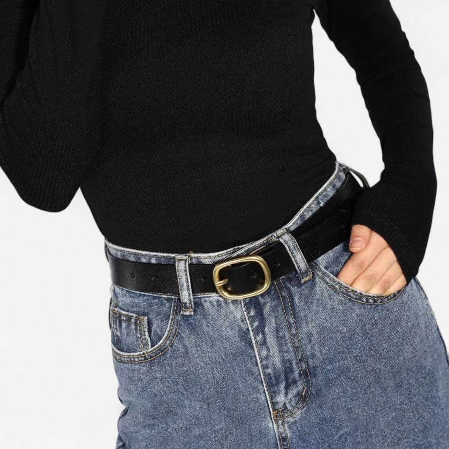 Maison de la Ceinture Ceinture cuir femme – Marlen