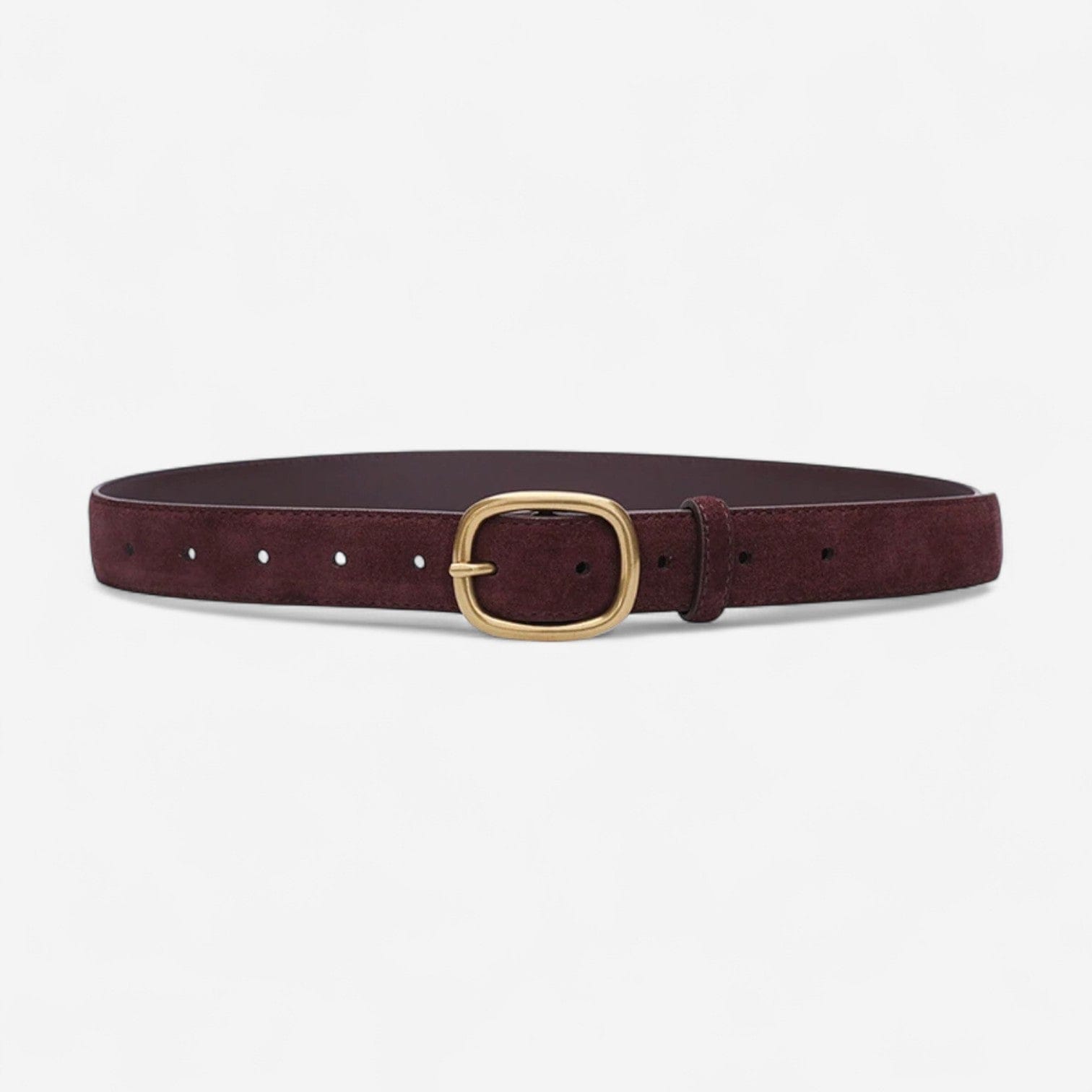 Maison de la Ceinture Noir - Doré / 100cm Ceinture cuir femme – Marlen