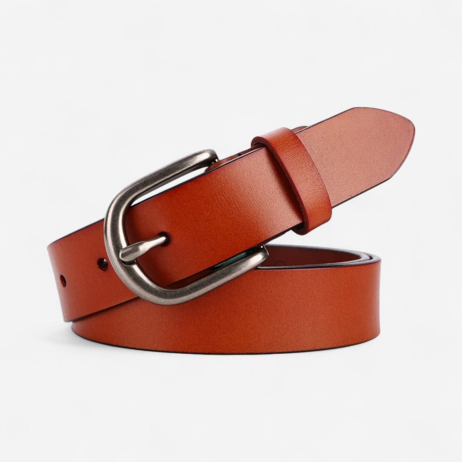 Maison de la Ceinture Cognac / 105cm Ceinture cuir femme – Naylen