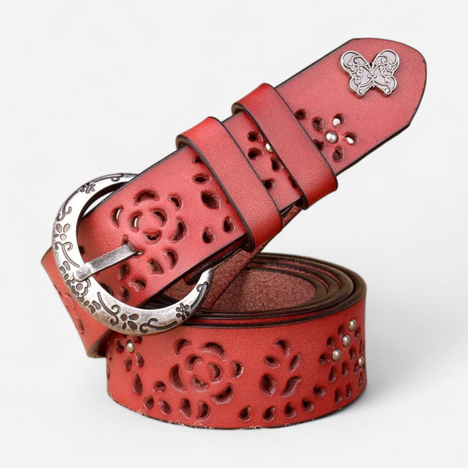 Maison de la Ceinture Rouge / 95cm Ceinture cuir femme – Noralya