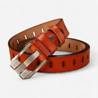 Maison de la Ceinture Cognac / 105cm Ceinture cuir femme – Rivolta