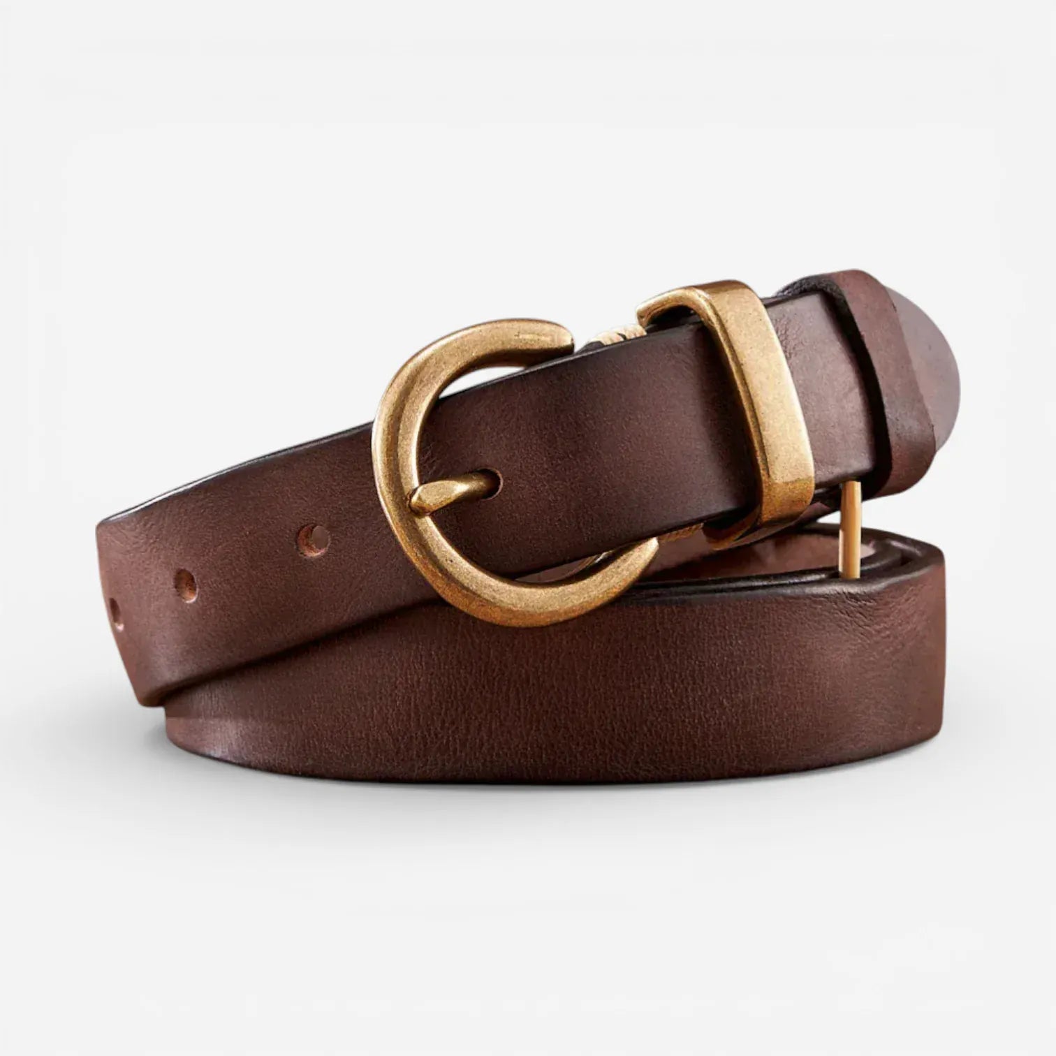 Maison de la Ceinture Café / 90cm Ceinture cuir femme – Sierra West