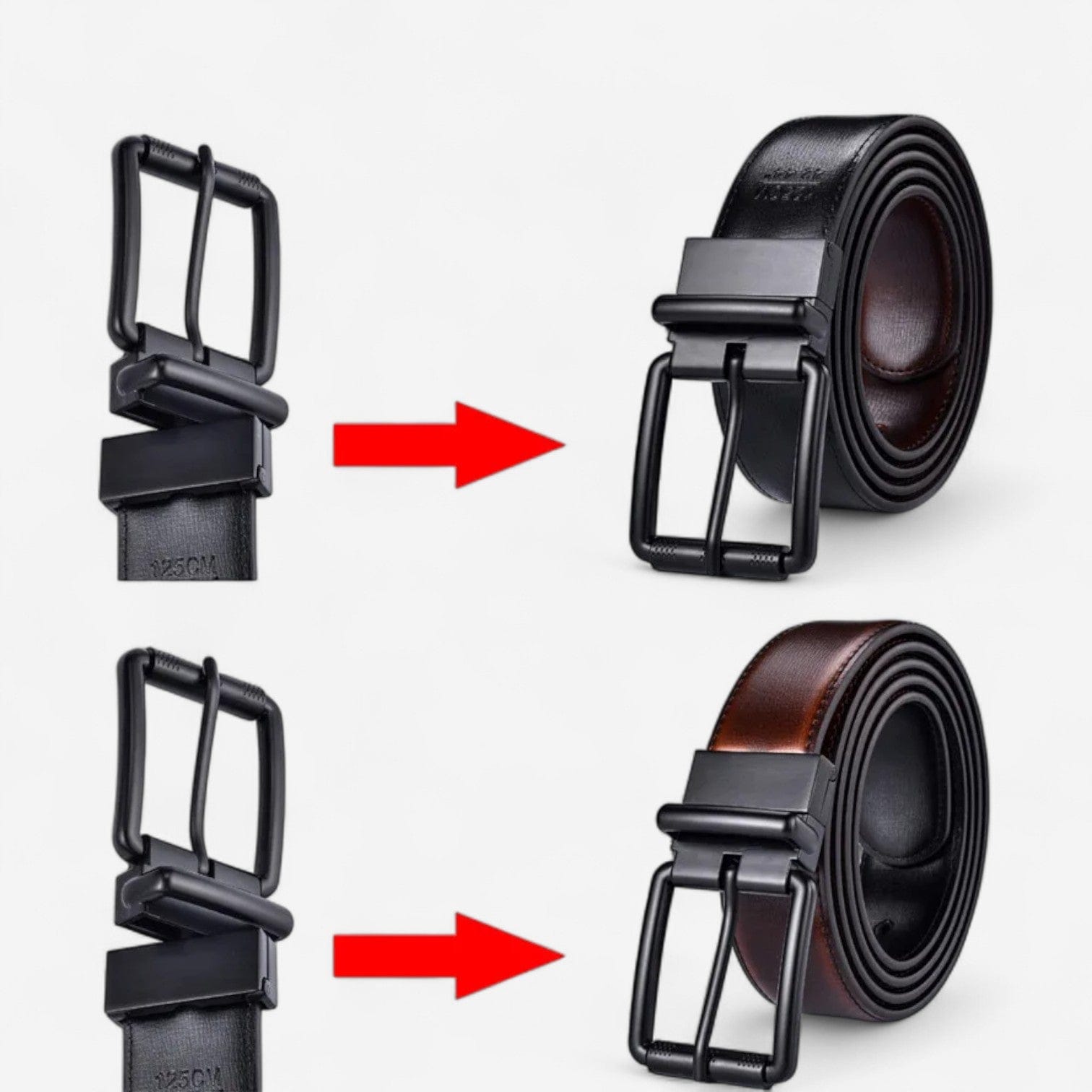 Maison de la Ceinture Ceinture cuir homme - Alsten