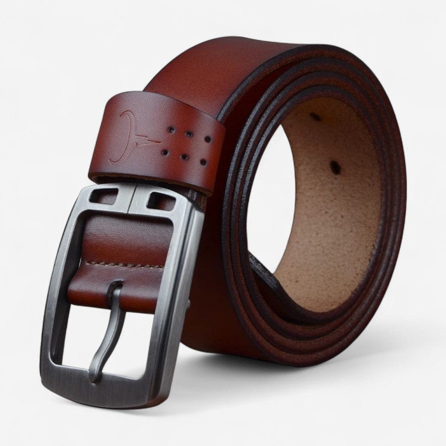 Maison de la Ceinture Marron / 100cm Ceinture cuir homme - Arvion