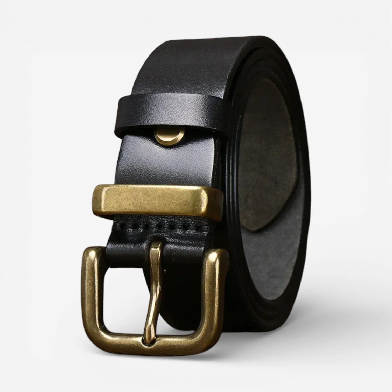 Maison de la Ceinture Noir / 105cm Ceinture cuir homme – Bastien