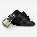 Maison de la Ceinture Noir / 105cm Ceinture cuir homme – Bravino
