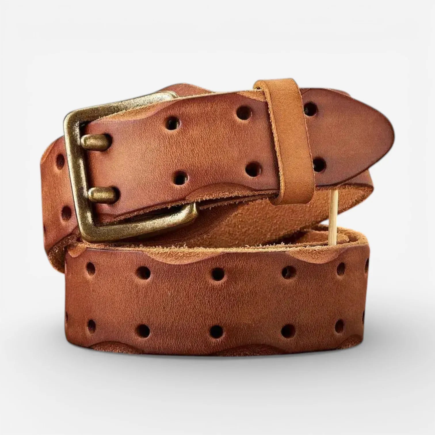 Maison de la Ceinture Camel / 105cm Ceinture cuir homme – Bravok