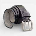 Maison de la Ceinture Noir / Metal / 95cm Ceinture cuir homme - Bravon