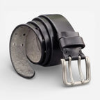 Maison de la Ceinture Noir / Metal / 95cm Ceinture cuir homme - Bravon