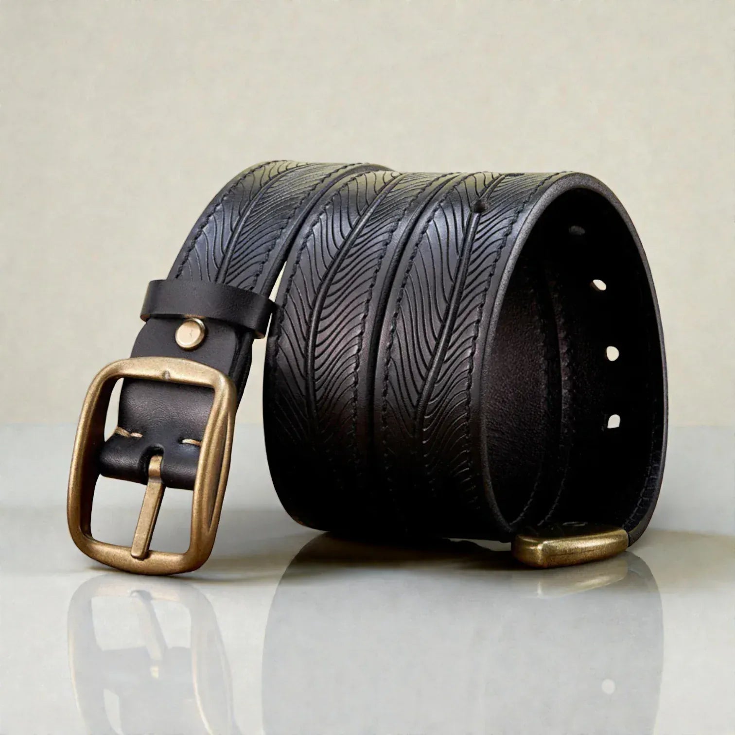 Maison de la Ceinture Ceinture cuir homme – Bravorn