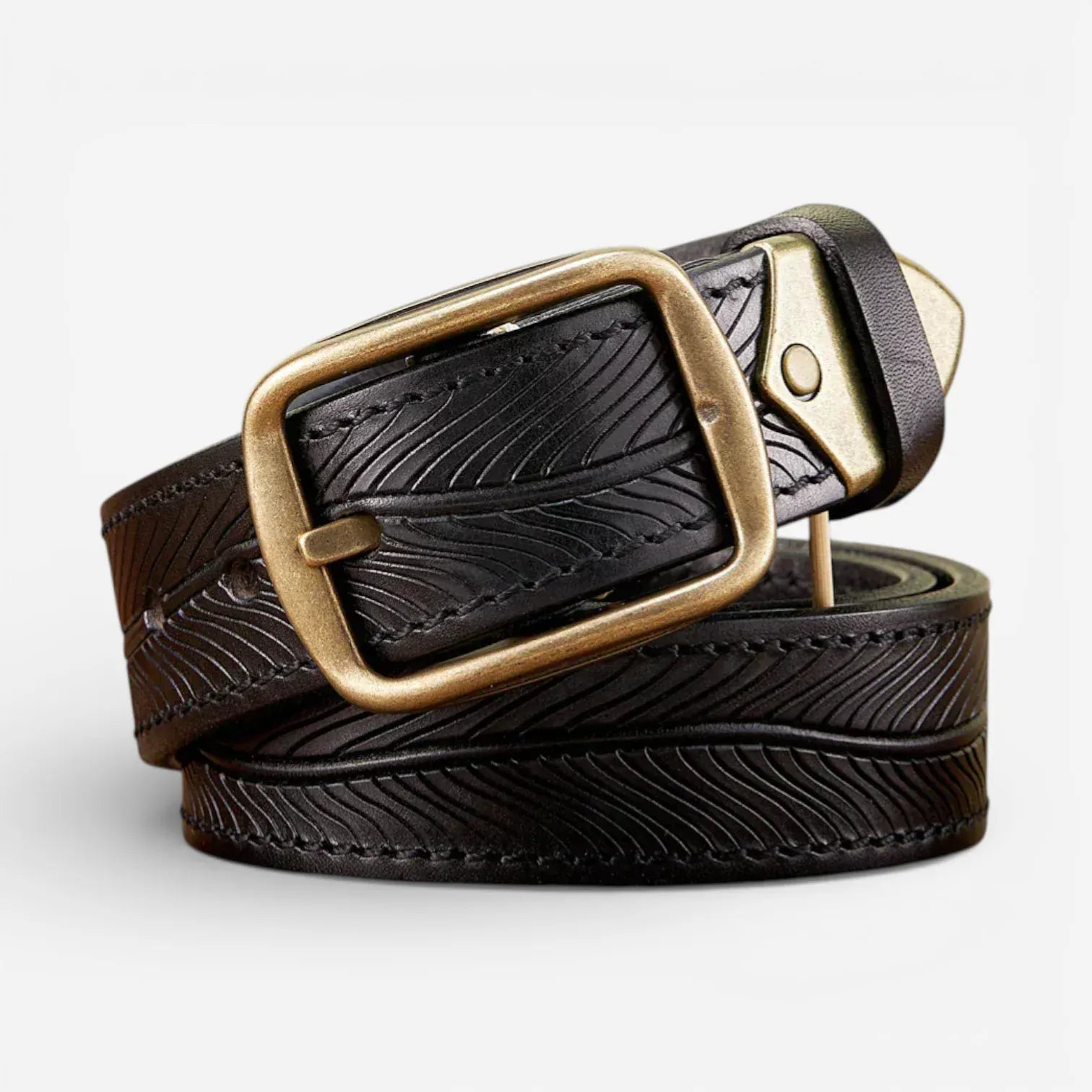 Maison de la Ceinture Noir / 105cm Ceinture cuir homme – Bravorn