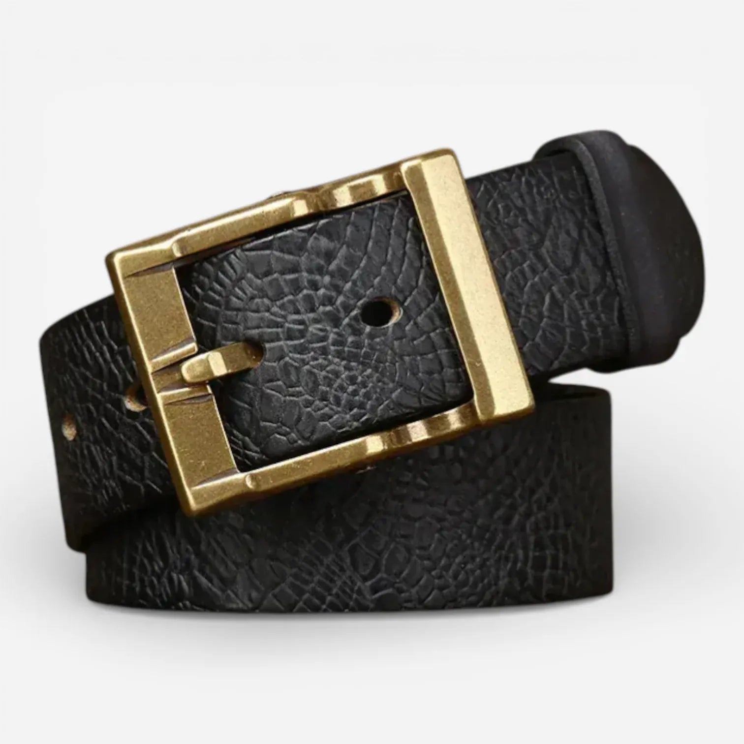 Maison de la Ceinture Noir / 105cm Ceinture cuir homme – Caldrick