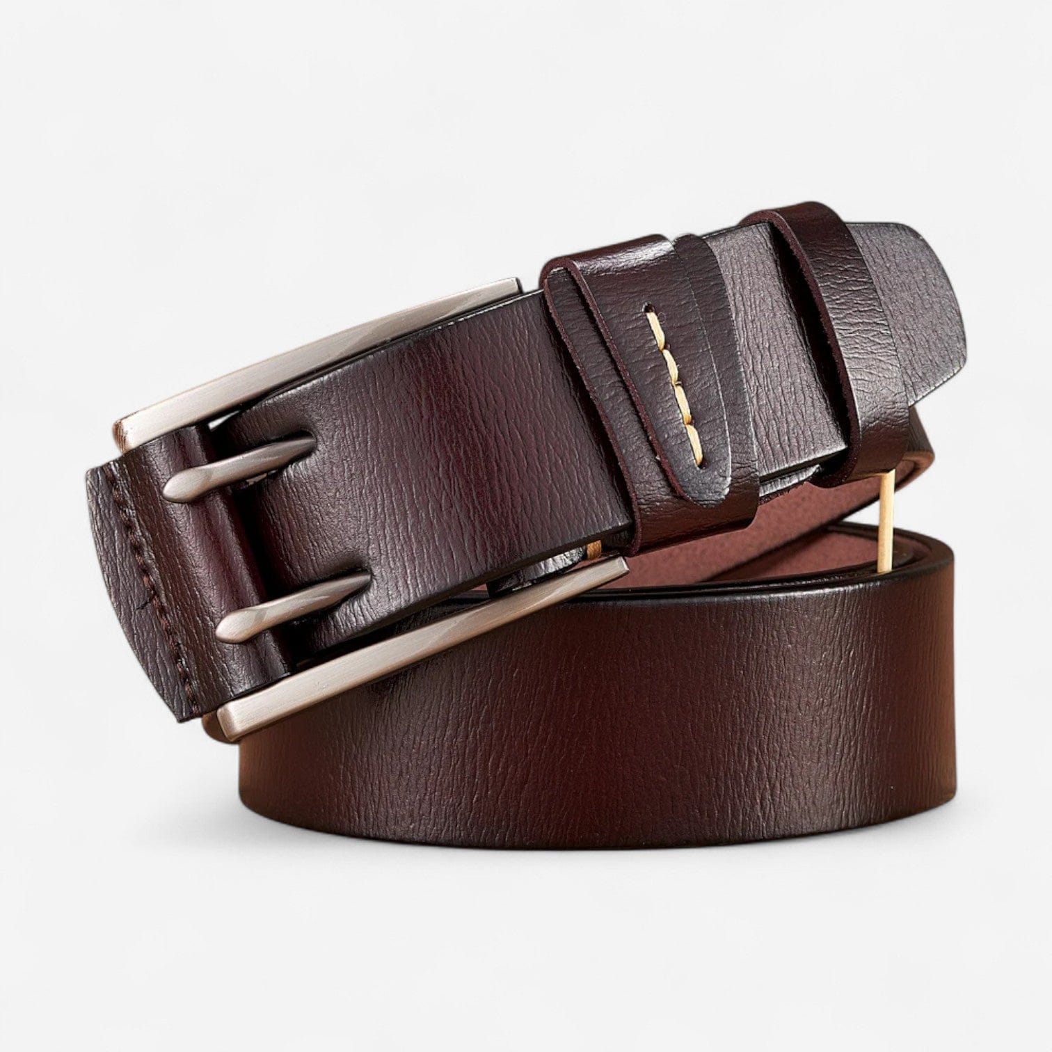 Maison de la Ceinture Café 4cm / 105cm Ceinture cuir homme – Edran