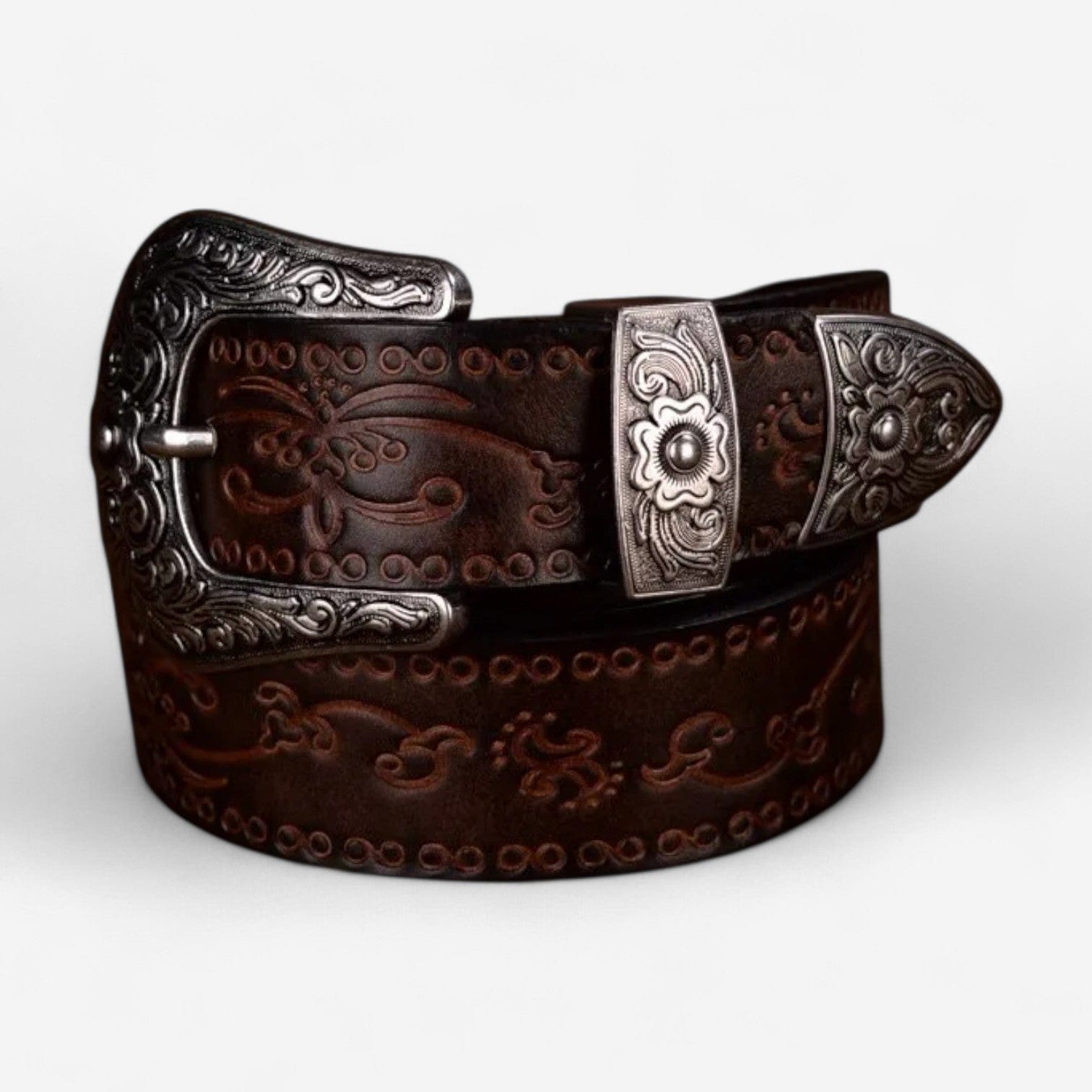 Maison de la Ceinture Café / 100cm Ceinture cuir homme – Eldran