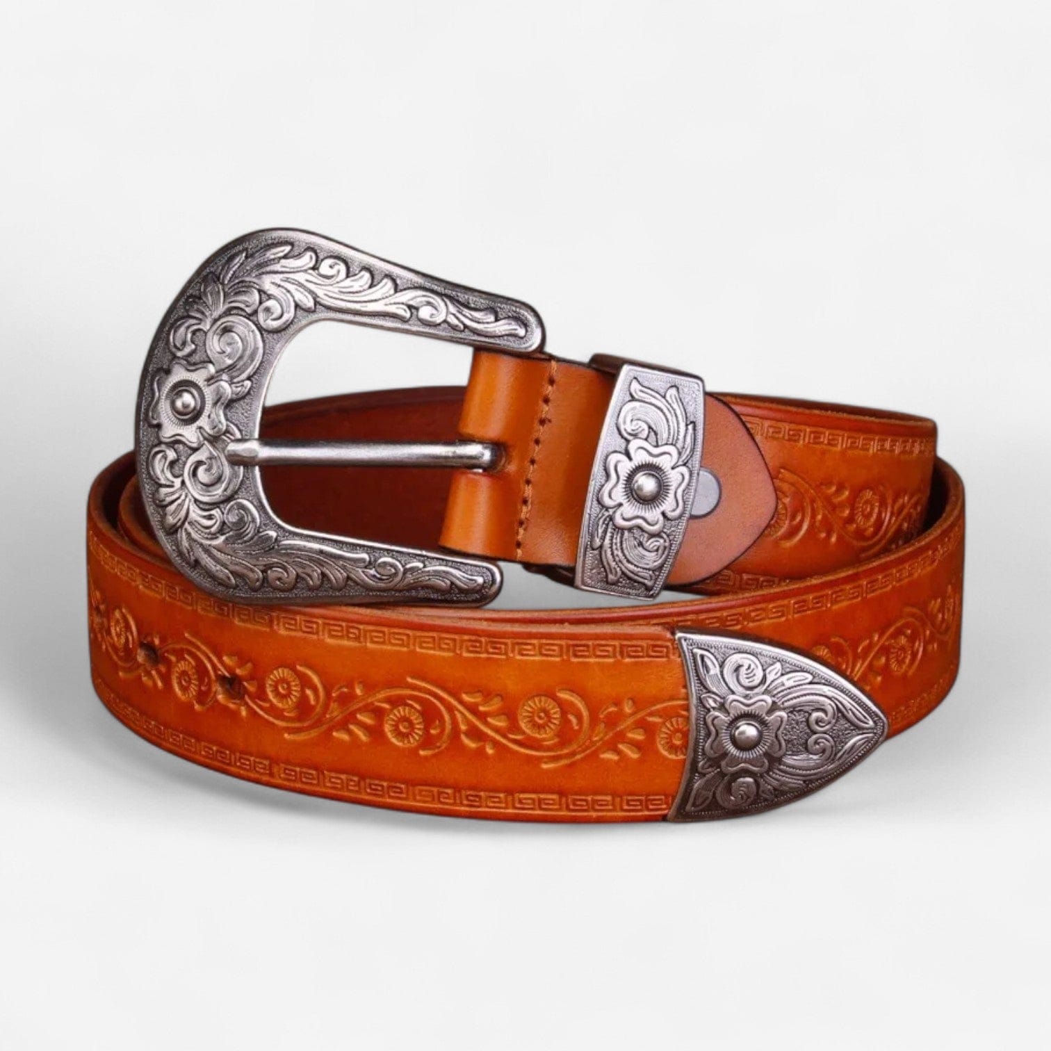 Maison de la Ceinture Cognac / 100cm Ceinture cuir homme – Eldran