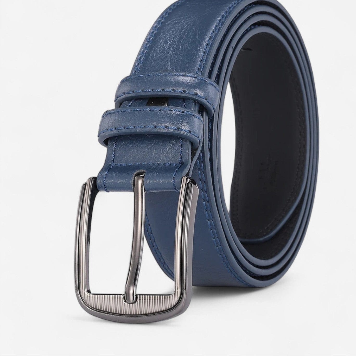 Maison de la Ceinture Bleu / 105cm Ceinture cuir homme – Ezio