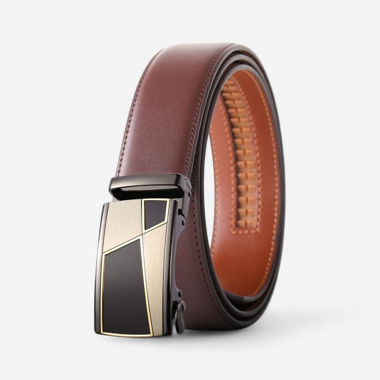 Maison de la Ceinture Cognac / 110cm Ceinture cuir homme - Hadrik