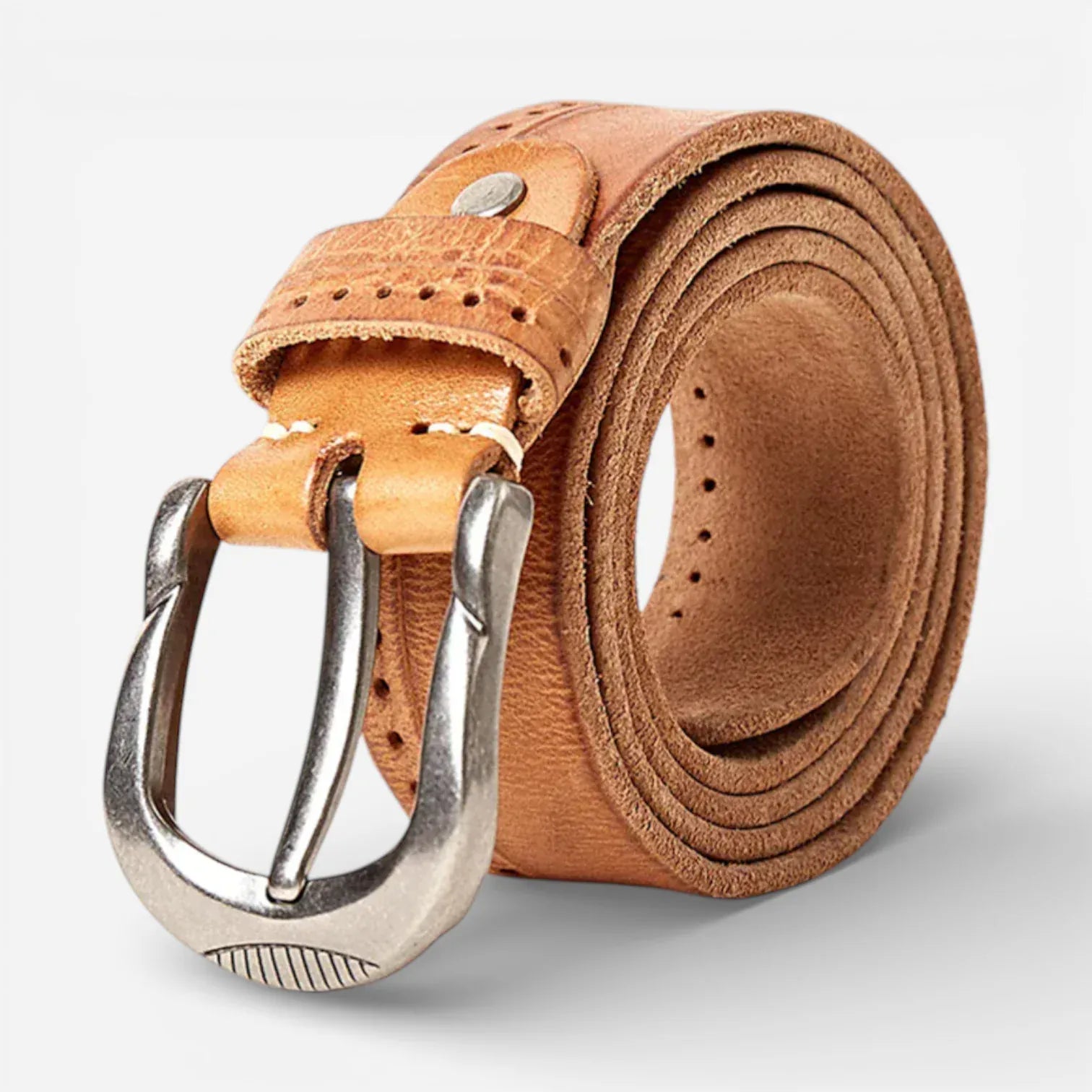 Maison de la Ceinture Camel / 105cm Ceinture cuir homme – Harven