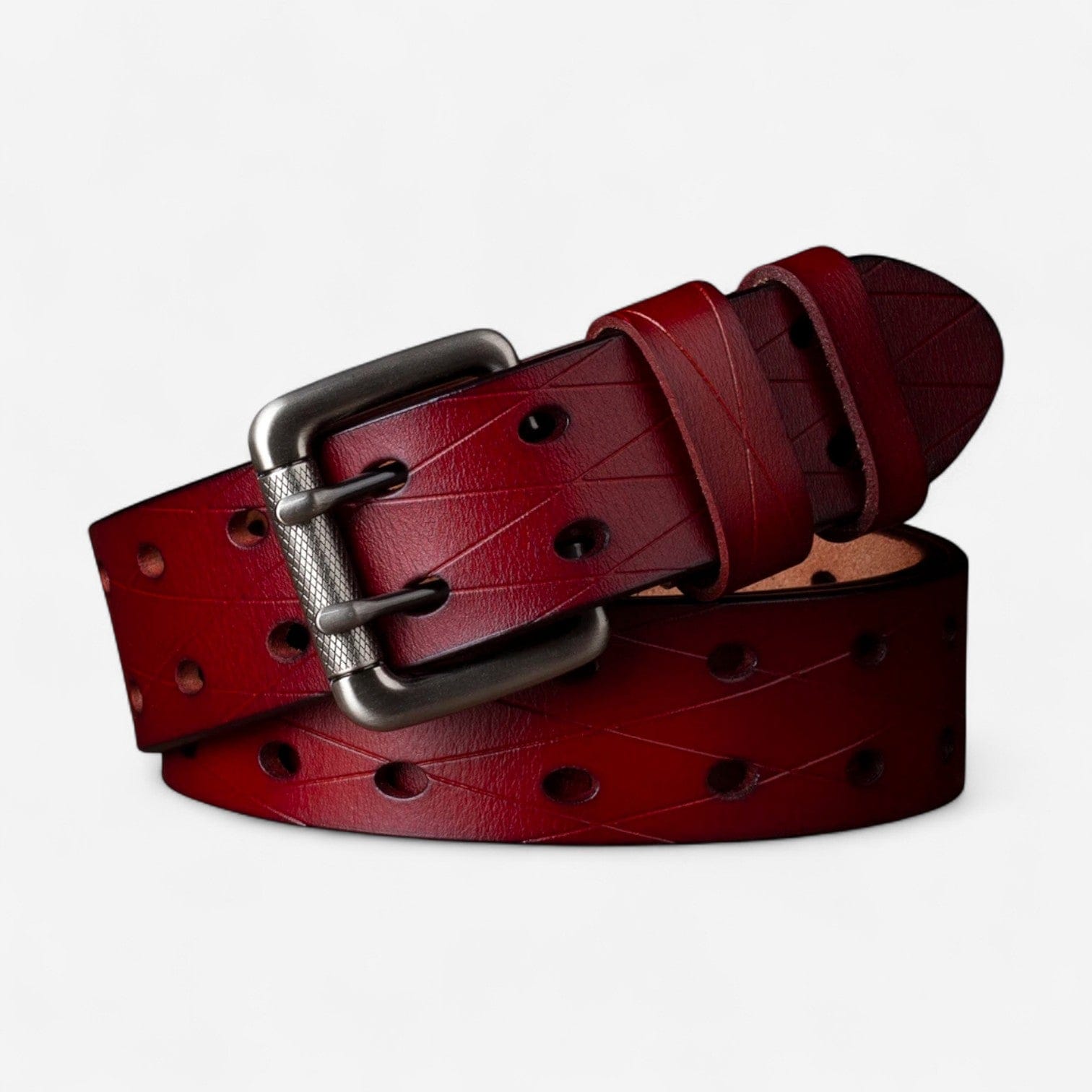 Maison de la Ceinture Bordeaux / 105cm Ceinture cuir homme – Kaelor