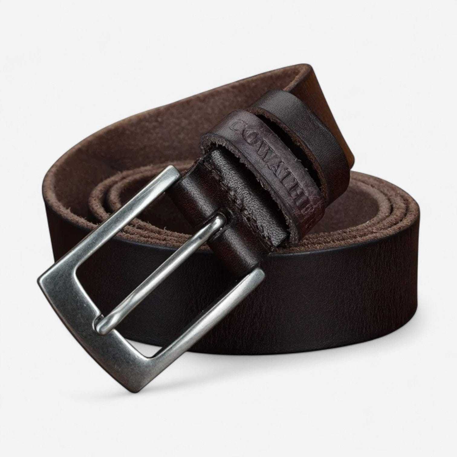 Maison de la Ceinture Café / 100cm Ceinture cuir homme – Korvan