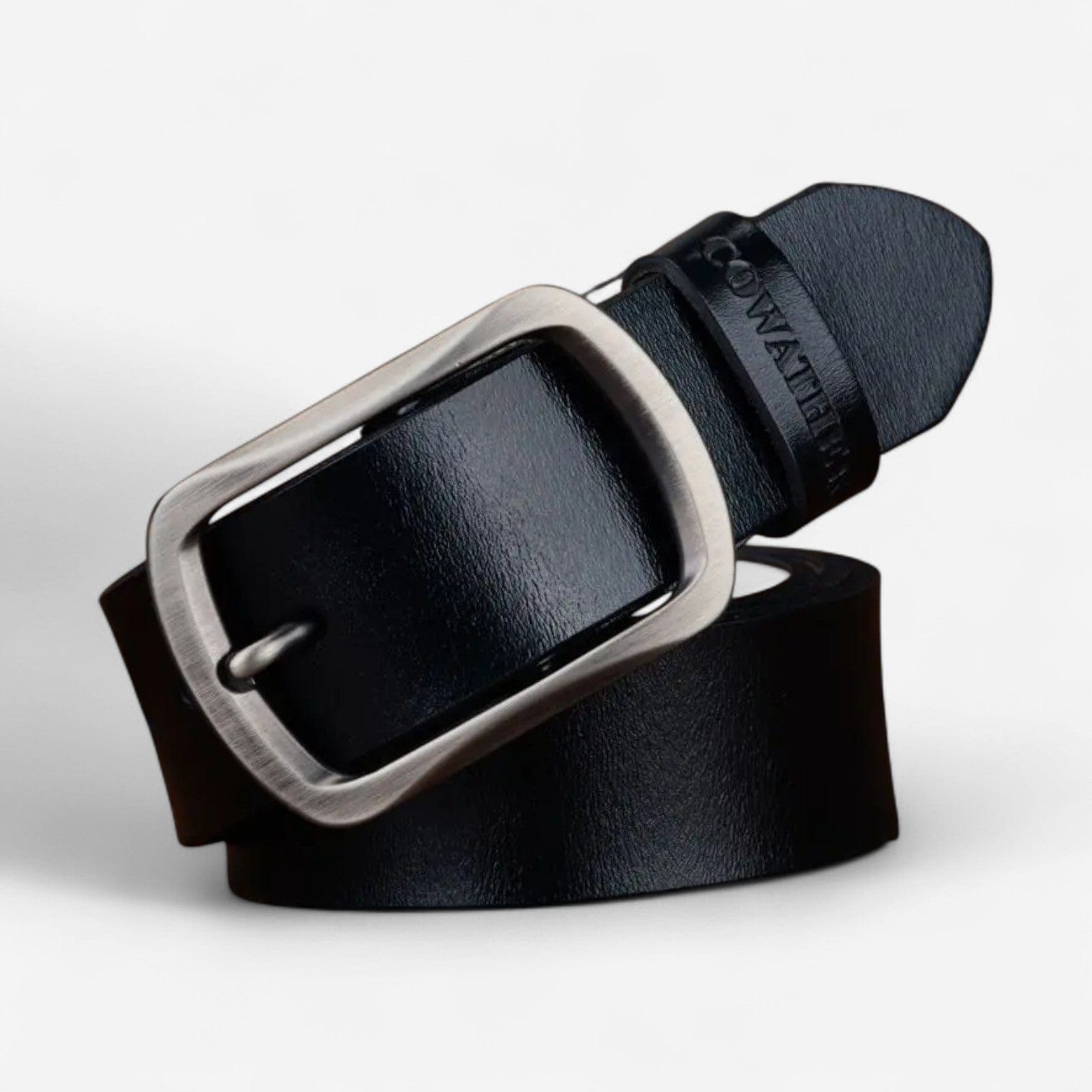 Maison de la Ceinture noir / 105cm Ceinture cuir homme - Kostan