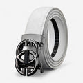 Maison de la Ceinture Blanc Acier / 100cm Ceinture cuir homme – Lordan