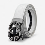 Maison de la Ceinture Blanc Acier / 100cm Ceinture cuir homme – Lordan