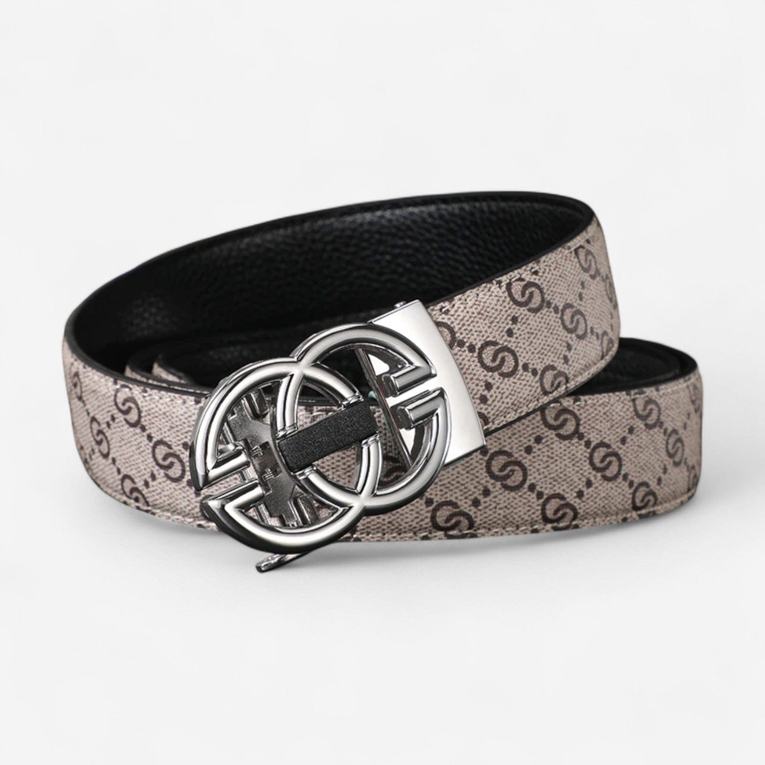 Maison de la Ceinture Gris Argent / 100cm Ceinture cuir homme – Lordan