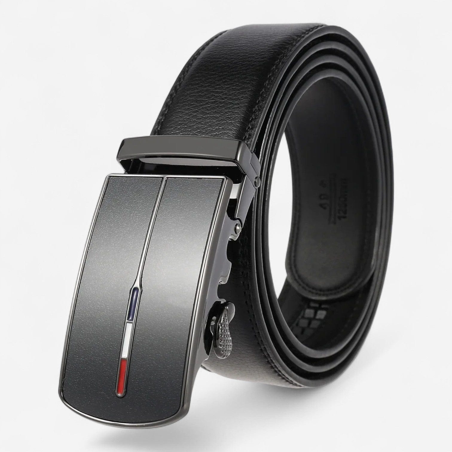 Maison de la Ceinture noir / 110cm Ceinture cuir homme - Marek