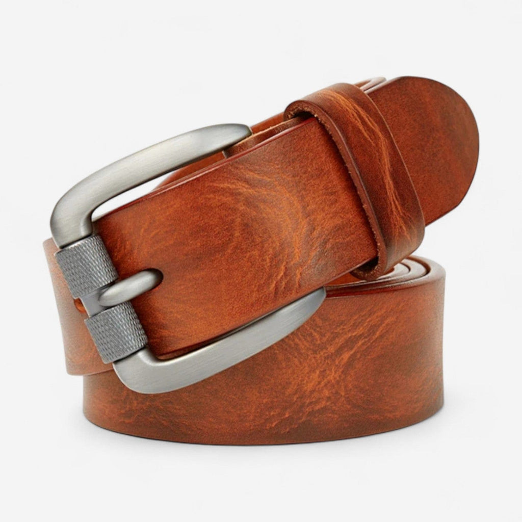Maison de la Ceinture Cognac / 105cm Ceinture cuir homme – Matteo