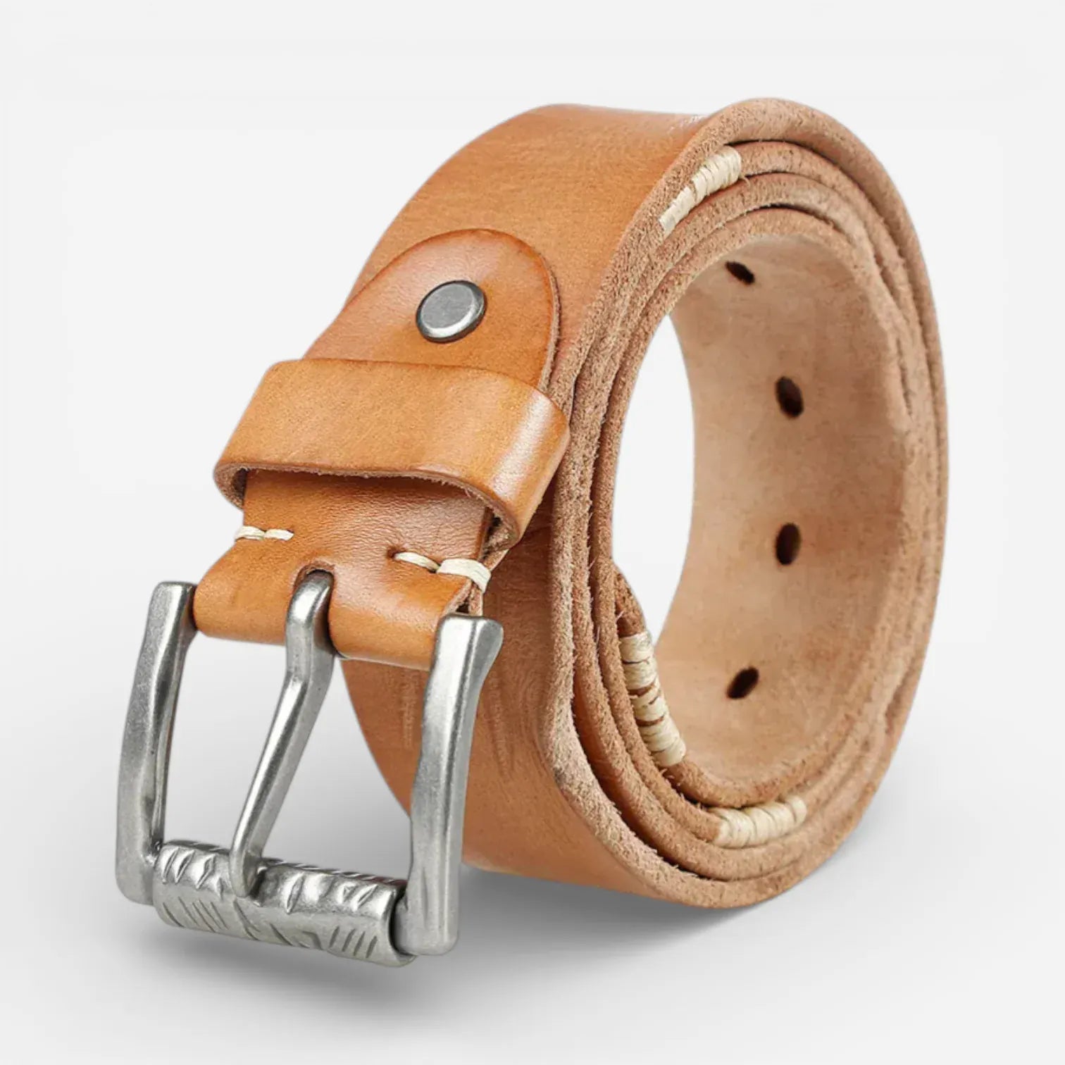 Maison de la Ceinture Camel / 105cm Ceinture cuir homme – Medylar