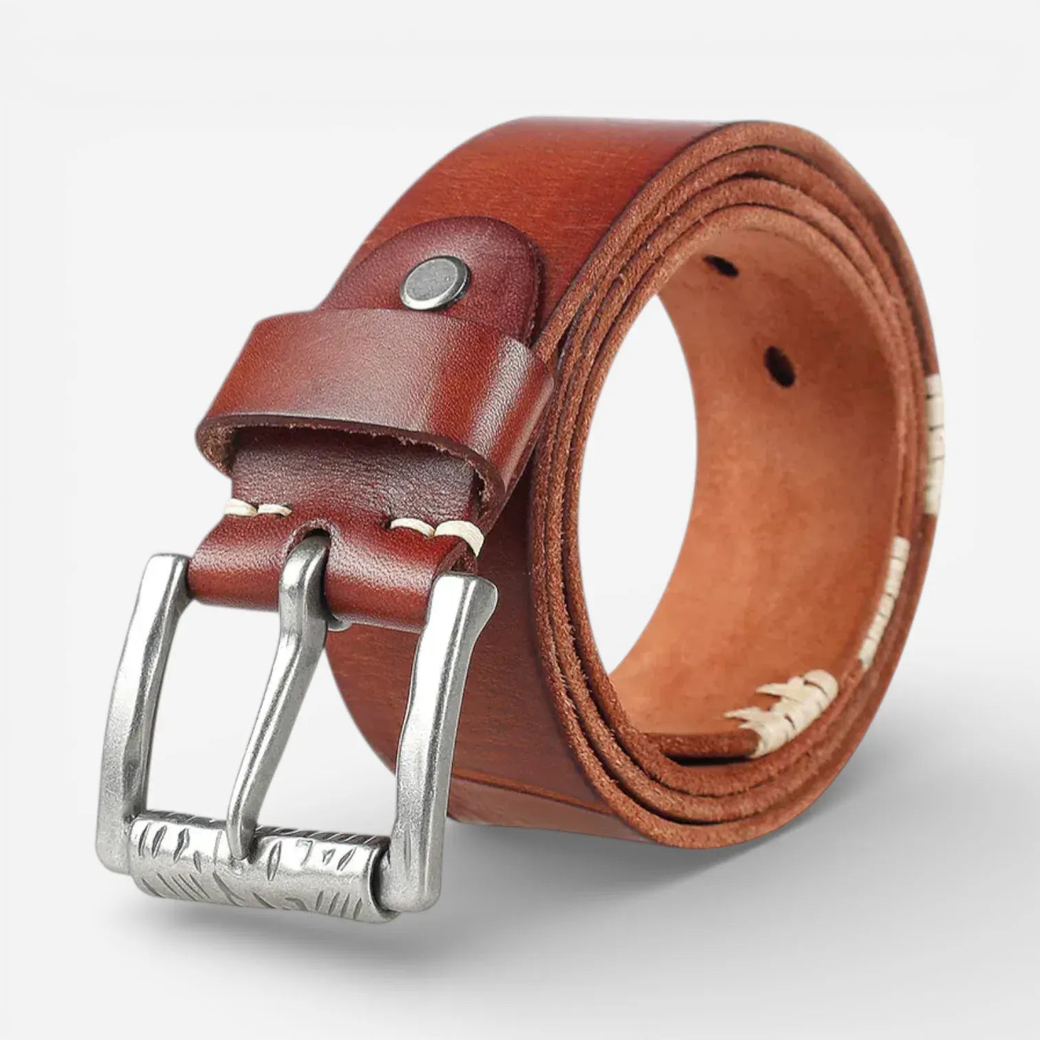 Maison de la Ceinture Cognac / 105cm Ceinture cuir homme – Medylar