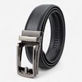 Maison de la Ceinture noir / 105cm Ceinture cuir homme - Milan