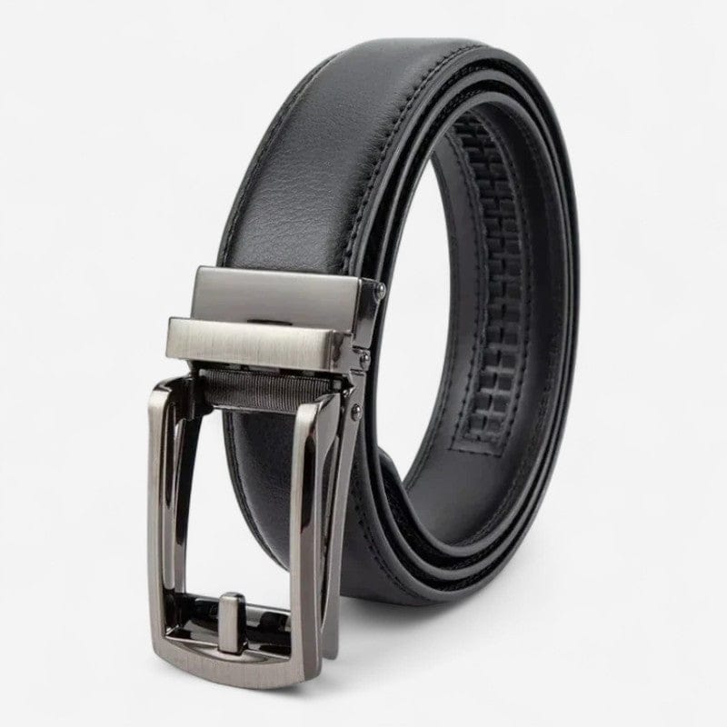 Maison de la Ceinture noir / 105cm Ceinture cuir homme - Milan