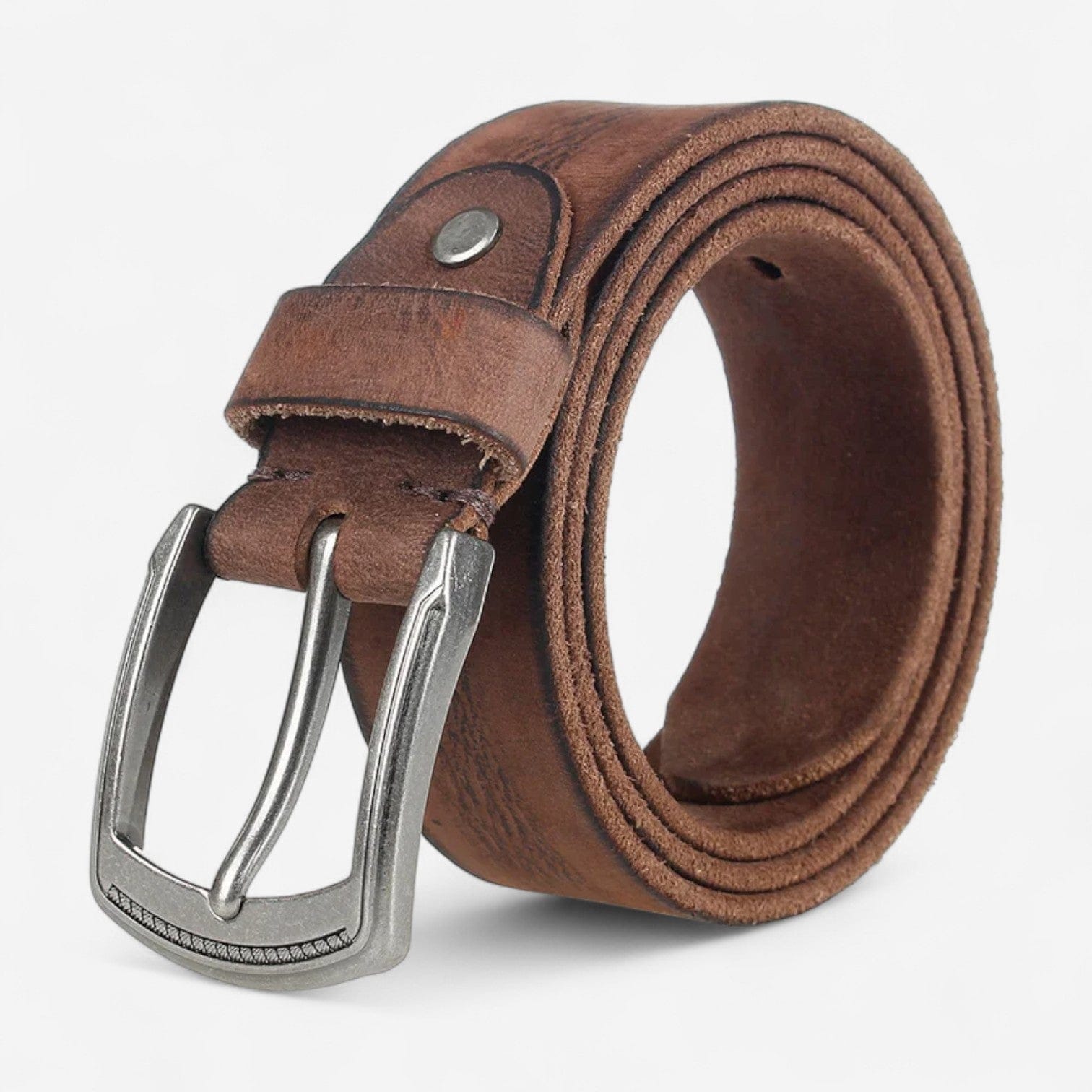 Maison de la Ceinture Café / 105cm Ceinture cuir homme – Narell