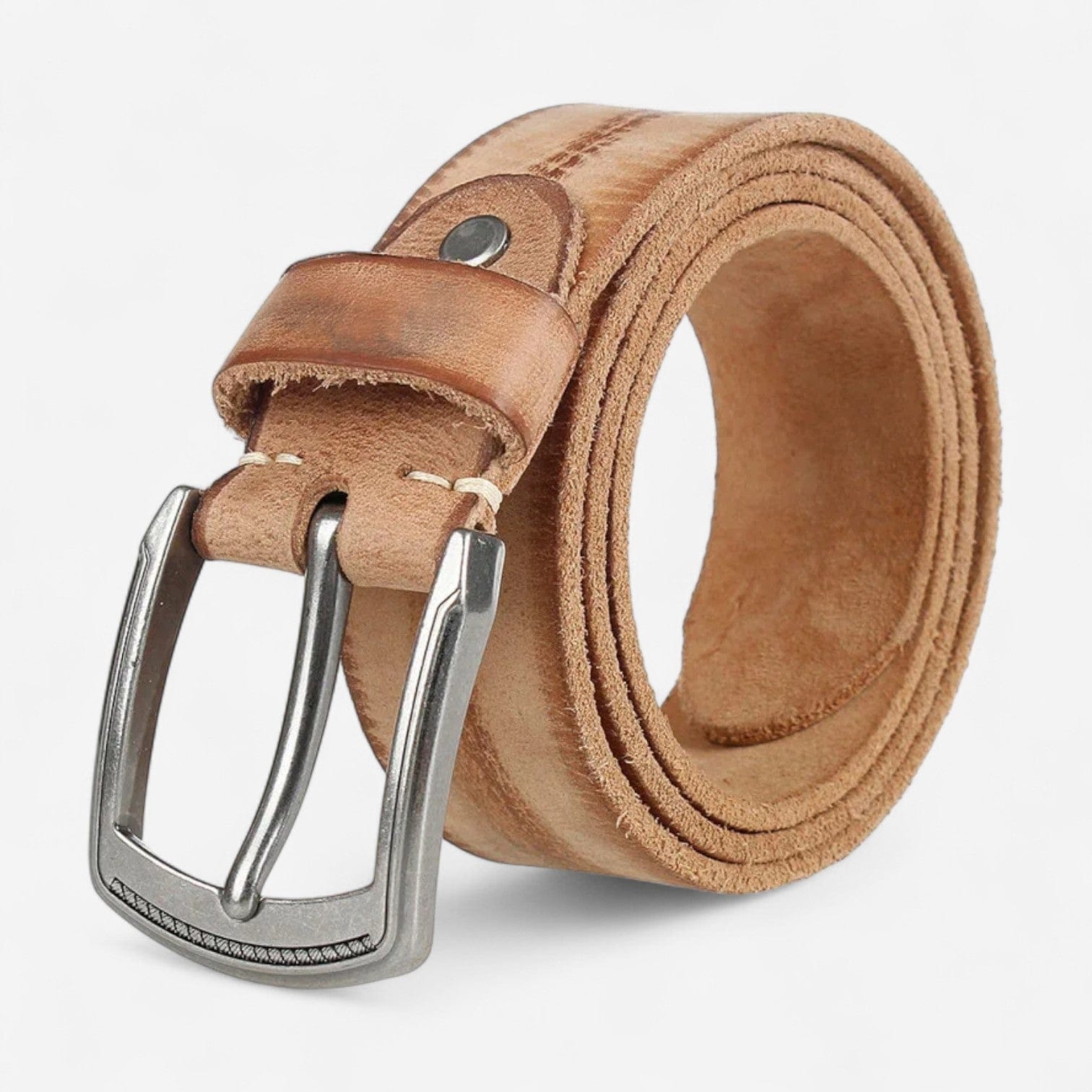 Maison de la Ceinture Camel / 105cm Ceinture cuir homme – Narell