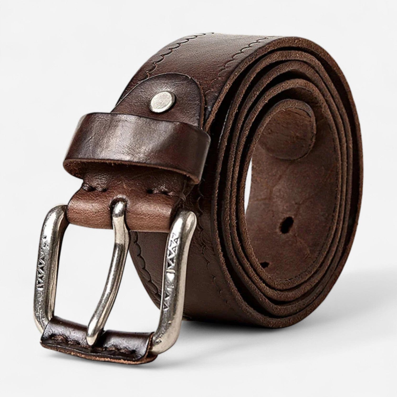 Maison de la Ceinture Café / 105cm Ceinture cuir homme – Ragnar