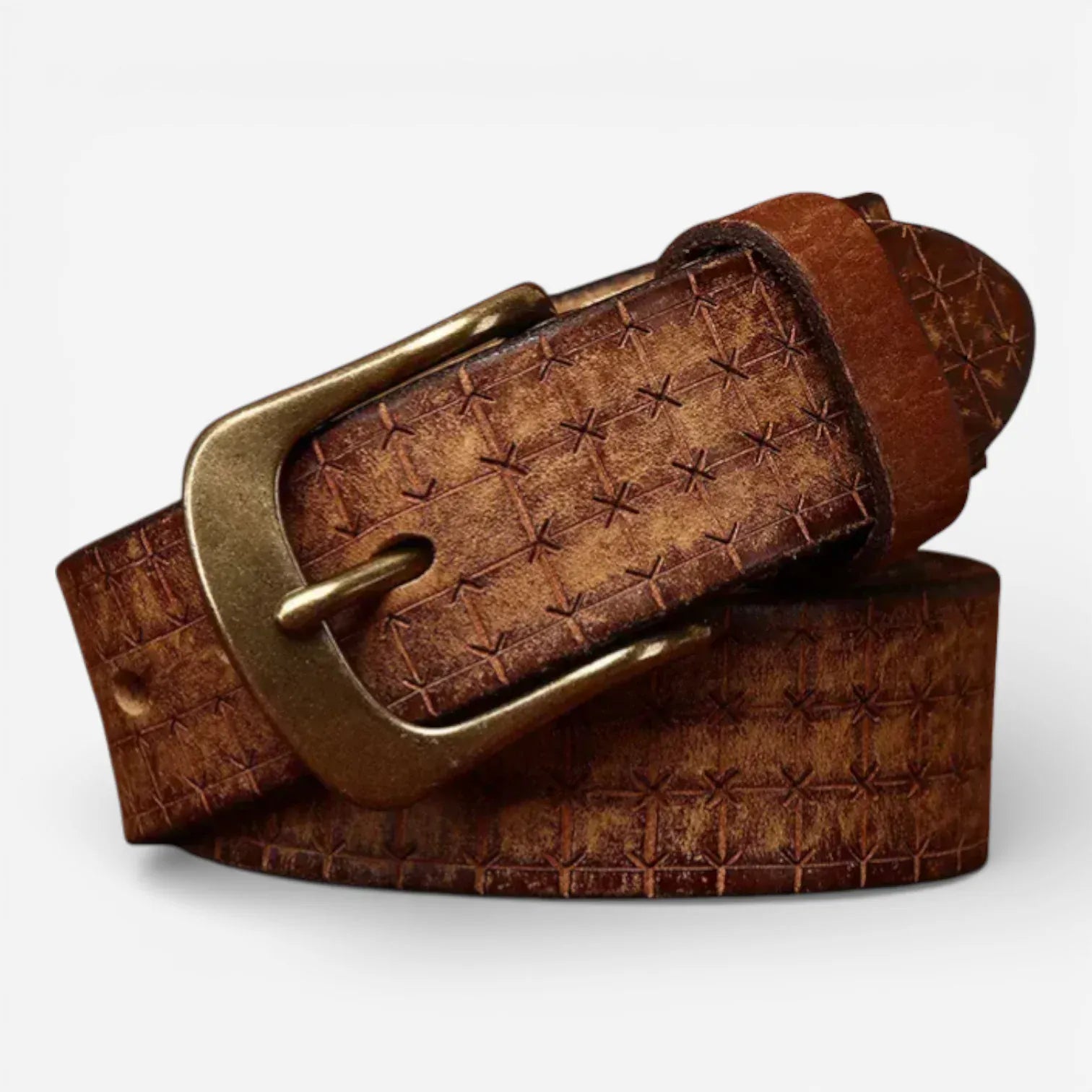 Maison de la Ceinture Camel / 105cm Ceinture cuir homme – Ravelon