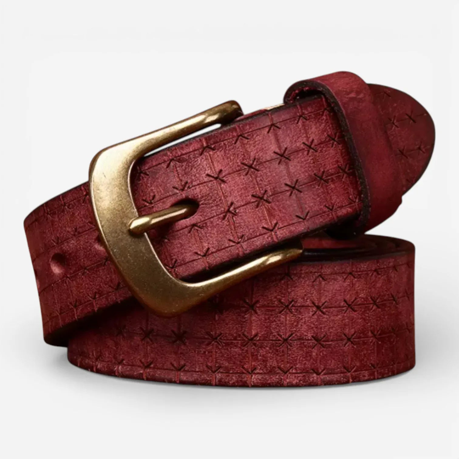 Maison de la Ceinture Marron Rougeâtre / 105cm Ceinture cuir homme – Ravelon
